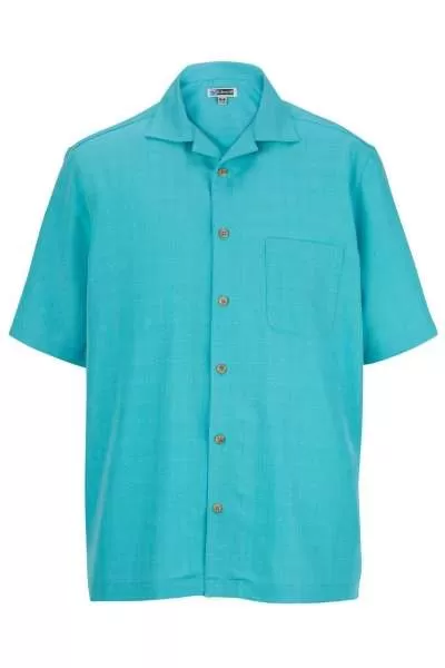 Edwards 1030 Jacquard Batiste Camp Shirt