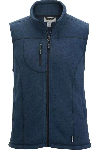 Edwards 6463 Womens Sweater Knit Fleece Vest