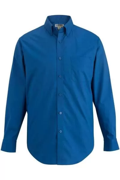 Edwards 1246 Men's L/S Stretch Poplin Shirt