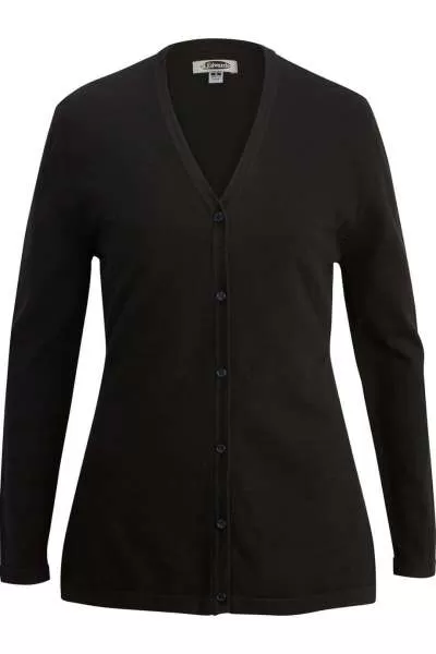 Edwards 7046 Ladies' V-Neck Long Cardigan