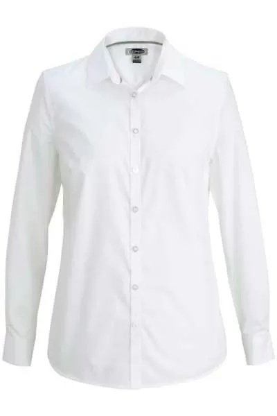 Edwards 5316 Ladies' Long Sleeve Stretch Broadcloth Blouse