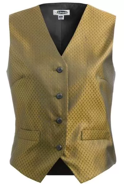 Edwards 7390 Ladies' Diamond Brocade Vest