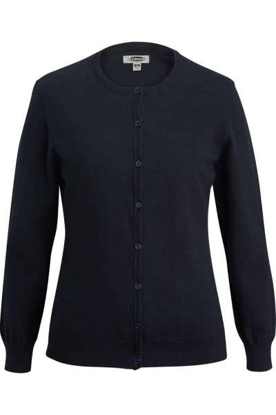 Edwards 7140 Ladies' Jewel Neck Cardigan
