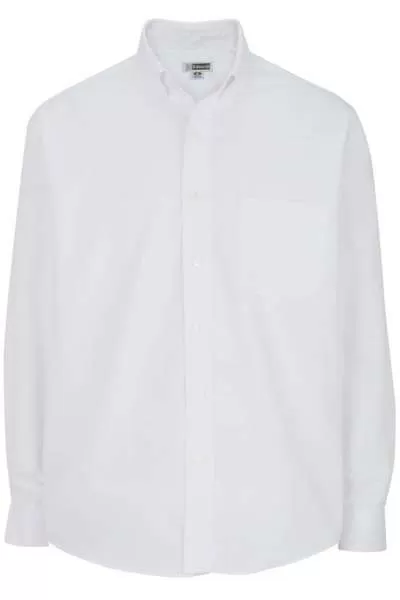 Edwards 1295 Men's Lightweight Long Sleeve Poplin Shirt