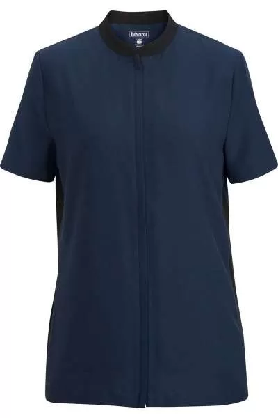 Edwards 7292 Ladies' Essential Soft-Stretch Full-Zip Poly Tunic