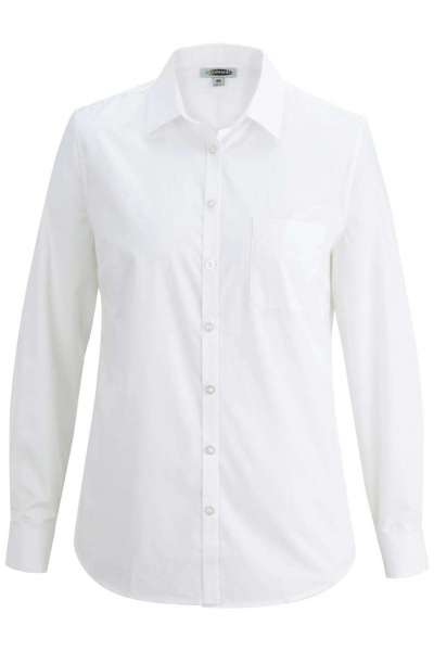 Edwards 5246 Ladies' L/S Stretch Poplin Blouse