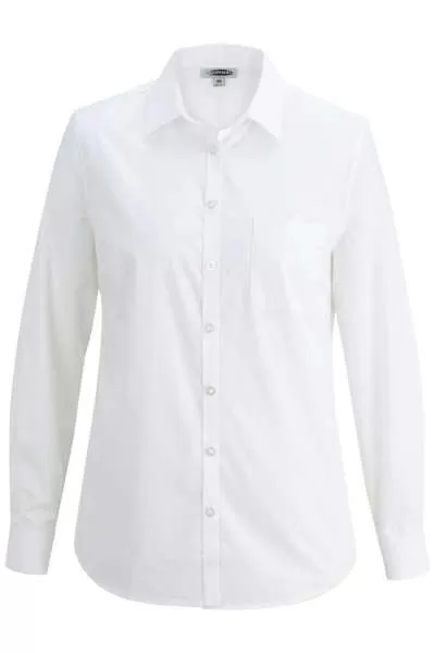 Edwards 5246 Ladies' L/S Stretch Poplin Blouse