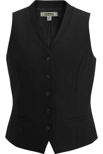 Edwards 7398 Ladies Ottoman Trim Vest