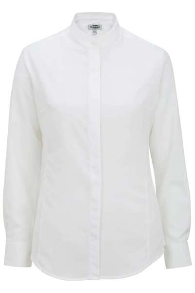 Edwards 5392 Ladies' Batiste Banded Collar Shirt
