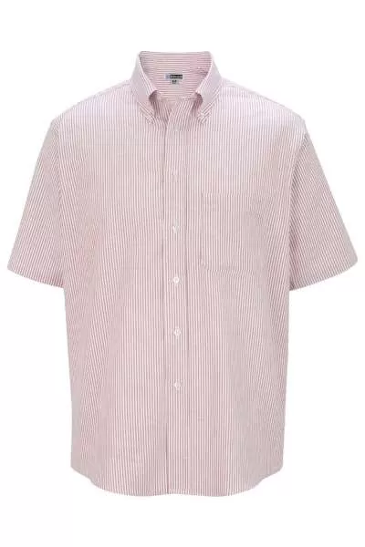 Edwards 1027 Men's Short Sleeve Oxford Shirt