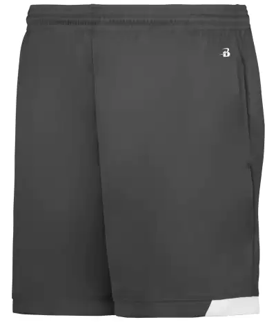 Badger Sport 726000 Ladies On The Rise Shorts With Pockets
