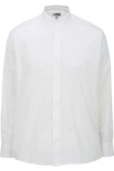 Edwards 1396 Men's Banded Collar Shirt