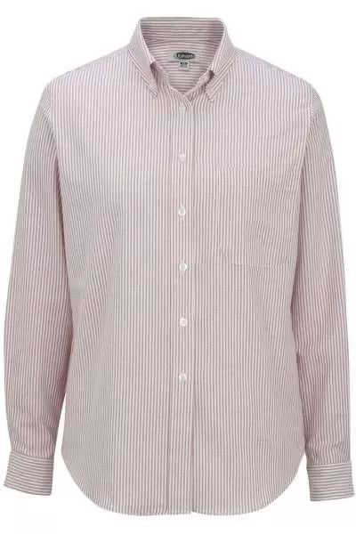 Edwards 5077 Ladies' Long Sleeve Oxford Shirt
