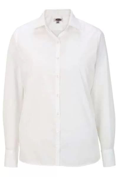 Edwards 5273 Ladies' Lightweight Long Sleeve Poplin Blouse