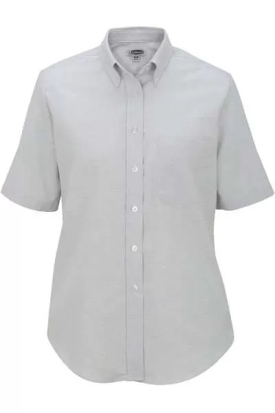 Edwards 5027 Ladies' Short Sleeve Oxford Shirt