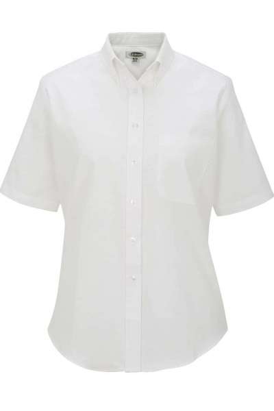 Edwards 5027 Ladies' Short Sleeve Oxford Shirt