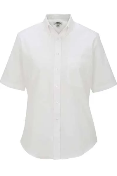 Edwards 5027 Ladies' Short Sleeve Oxford Shirt
