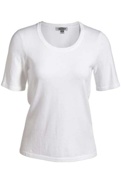 Edwards 7055 Ladies' Short Sleeve Scoop Neck Sweater