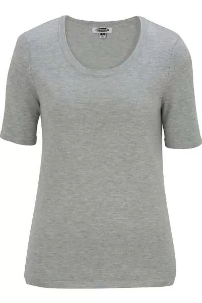Edwards 7055 Ladies' Short Sleeve Scoop Neck Sweater