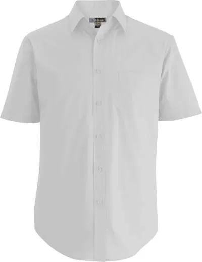 Edwards 1314 Mens Essential Broadcloth Shirt Short Sleeve