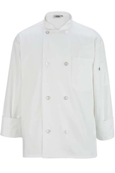 Edwards 3300 8 Button Long Sleeve Chef Coat