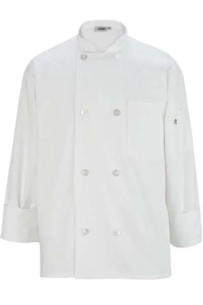 Edwards 3300 8 Button Long Sleeve Chef Coat