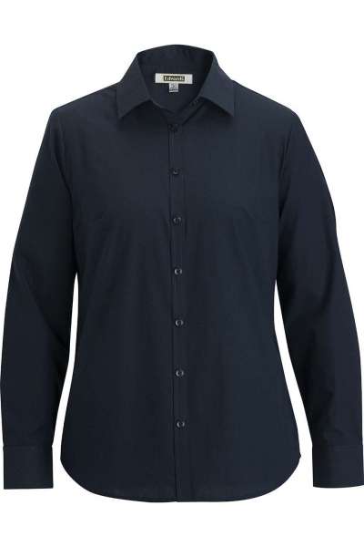 Edwards 5354 Ladies Essential Broadcloth Shirt Long Sleeve