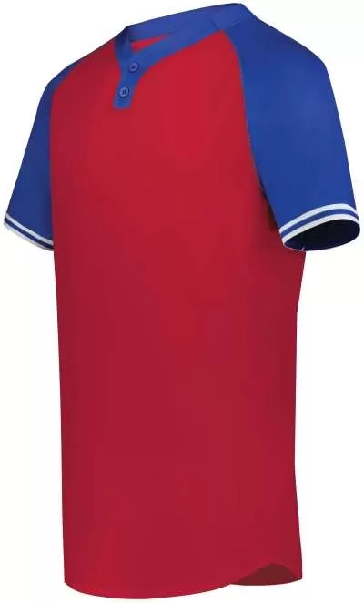 Augusta Sportswear 6906 Youth Cutter+ Henley Baseball Jersey