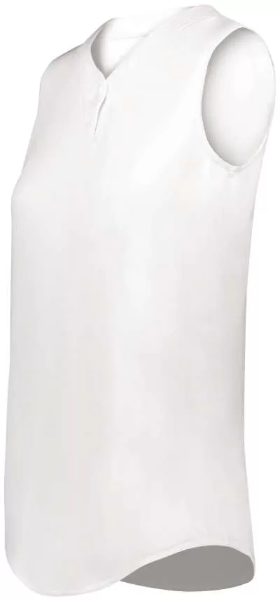 Augusta Sportswear 6914 Girls Cutter+ Sleeveless Softball Jersey