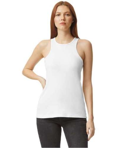 American Apparel 101CVC Ladies CVC Racerback Tank