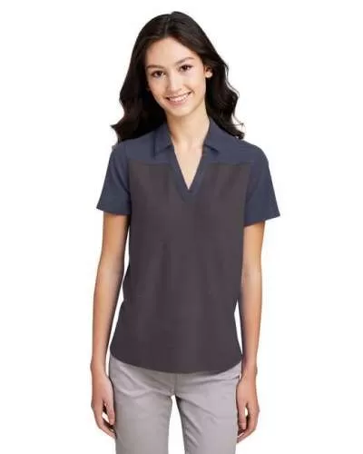 Core 365 CE112CW Ladies Fusion ChromaSoft Colorblock Polo