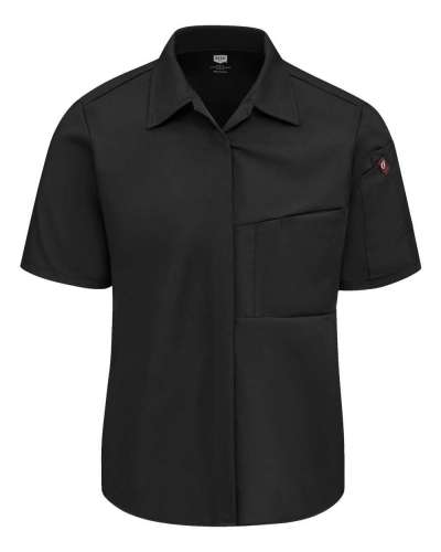 Chef Designs 501W Women's Poplin Airflow Cook Shirt with OilBlok