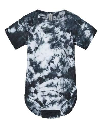 Dyenomite 340CR Infant Crystal Tie-Dyed Onesie