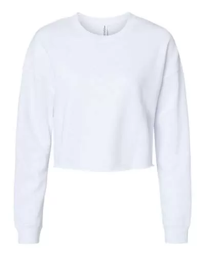 Independent Trading Co. AFX24CRP Women's Lightweight Crop Crewneck Sweatshirt