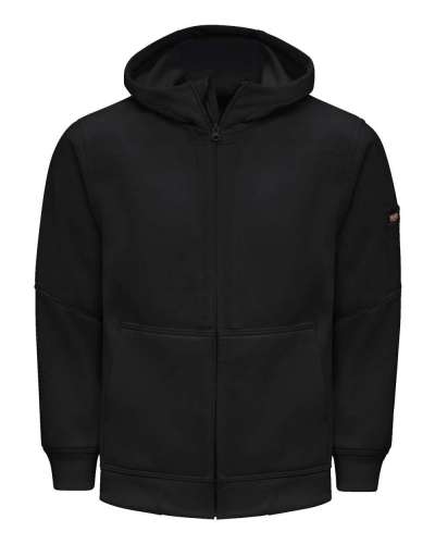 Red Kap HJ10LN Performance Hooded Full-Zip Sweatshirt - Long Sizes