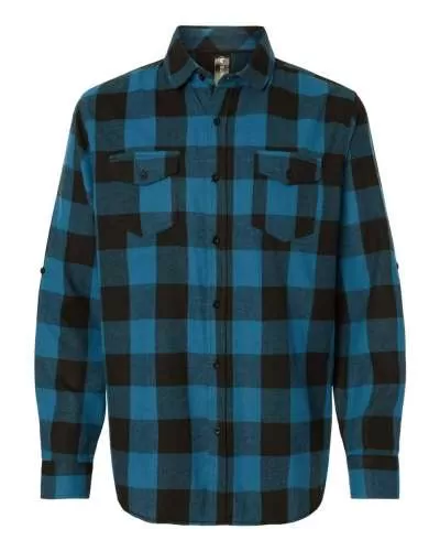 Burnside 8210 Yarn-Dyed Long Sleeve Flannel Shirt