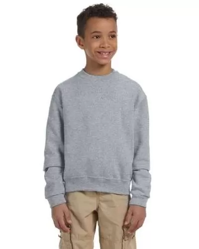 Jerzees 562B Youth 8 oz. NuBlend® Fleece Crew