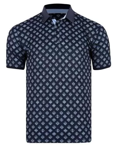 Swannies Golf SW4000 Men's Jackson Printed Polo
