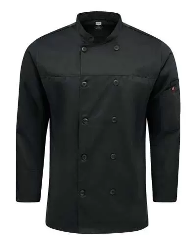 Chef Designs 054M Deluxe Airflow Chef Coat