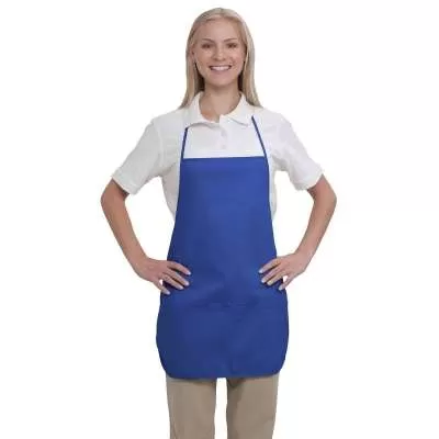 OTTO 802-401 2 Pocket Medium Bib Apron for Adult