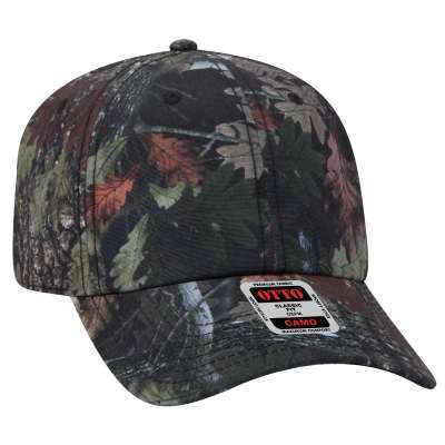 OTTO CAP 103-1263 Camouflage 6 Panel Low Profile Baseball Cap for Adult