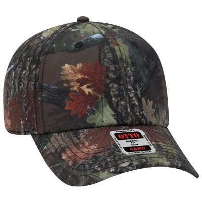 OTTO CAP 103-1263 Camouflage 6 Panel Low Profile Baseball Cap for Adult