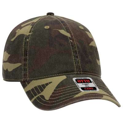 OTTO CAP 103-713 Digital Camouflage 6 Panel Low Profile Baseball Cap for Adult