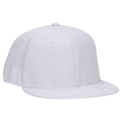 OTTO CAP 123-969 "OTTO FIT" 6 Panel Mid Profile Flat Visor Baseball Cap