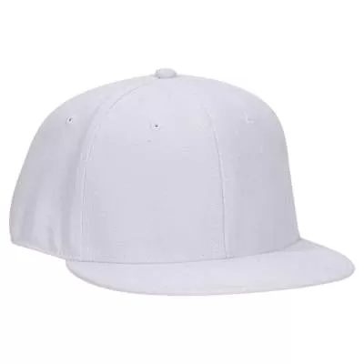 OTTO CAP 123-969 "OTTO FIT" 6 Panel Mid Profile Flat Visor Baseball Cap