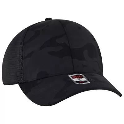 OTTO CAP 135-2 "OTTO FLEX" 6 Panel Low Profile Mesh Back Trucker Hat