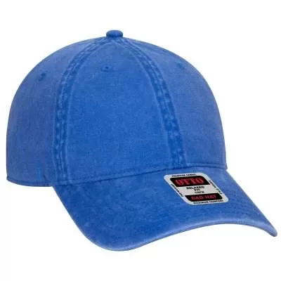 OTTO CAP 18-711 6 Panel Low Profile Dad Hat for Adult