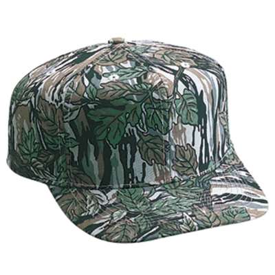 OTTO CAP 44-051 Camouflage 6 Panel Mid Profile Baseball Cap for Adult