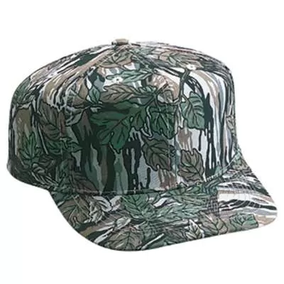 OTTO CAP 44-051 Camouflage 6 Panel Mid Profile Baseball Cap for Adult