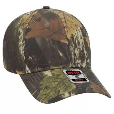 OTTO CAP 78-353 Camouflage 6 Panel Low Profile Baseball Cap for Adult
